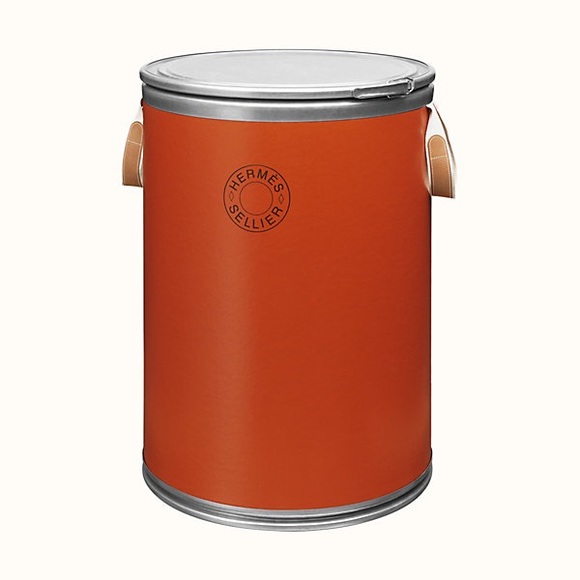 Hermès Saddle Box bin - Classic Hermès Orange Home - Picture 1 of 5